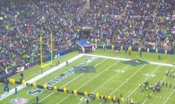 Lumen Field, section: 309, row: 4, seat: 7
