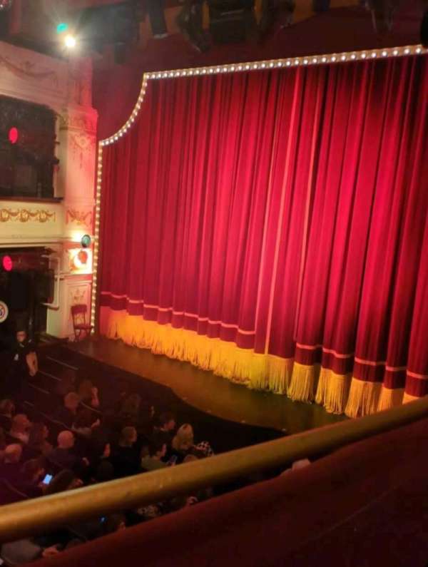Garrick Theatre, section: Dress Circle, row: A, seat: 1