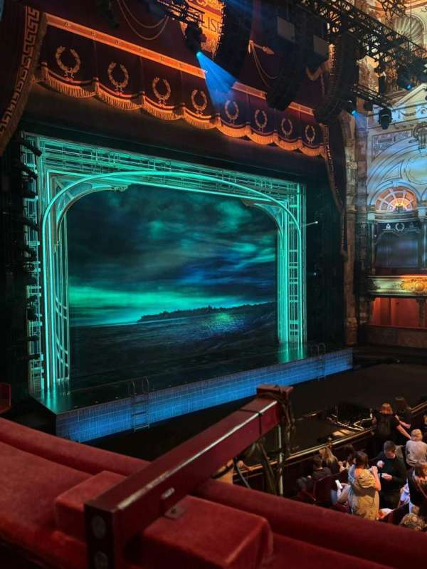London Coliseum, section: Dress Circle, row: A, seat: 61