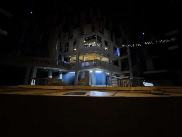 Gillian Lynne Theatre, section: Stalls, row: C, seat: 45