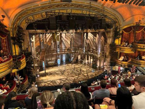 Richard Rodgers Theatre, section: Front Mezzanine L, row: E, seat: 15