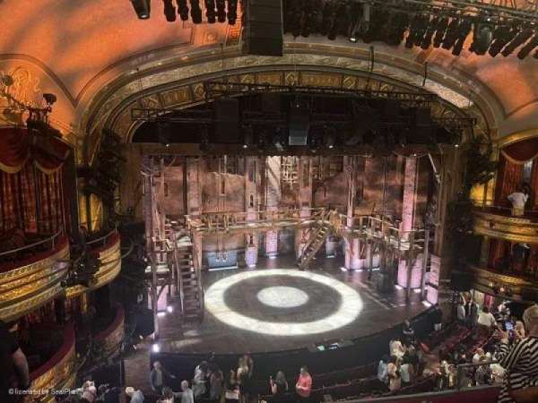 Richard Rodgers Theatre, section: Front Mezzanine L, row: E, seat: 13