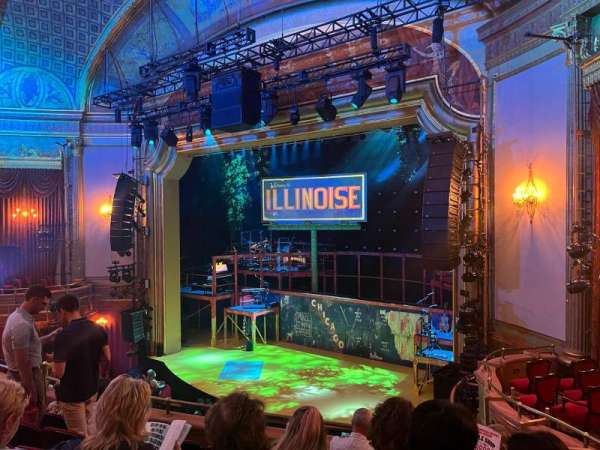 St. James Theatre, section: Mezzanine R, row: F, seat: 26