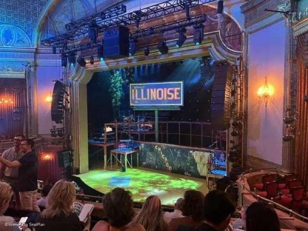 St. James Theatre, section: Mezzanine R, row: F, seat: 24