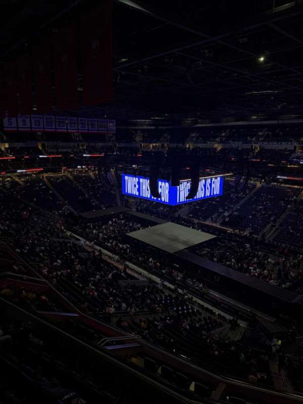 UBS Arena, section: 303, row: 3, seat: 2
