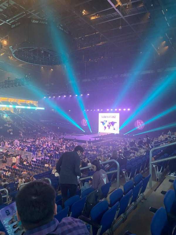 Uber Arena, section: 204, row: 18, seat: 14