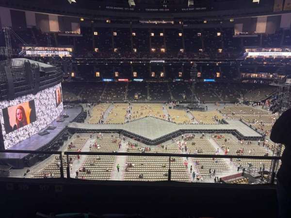 Caesars Superdome, section: 517, row: 4, seat: 20