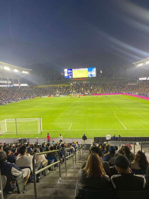 Dignity Health Sports Park, section: 141, row: W, seat: 23