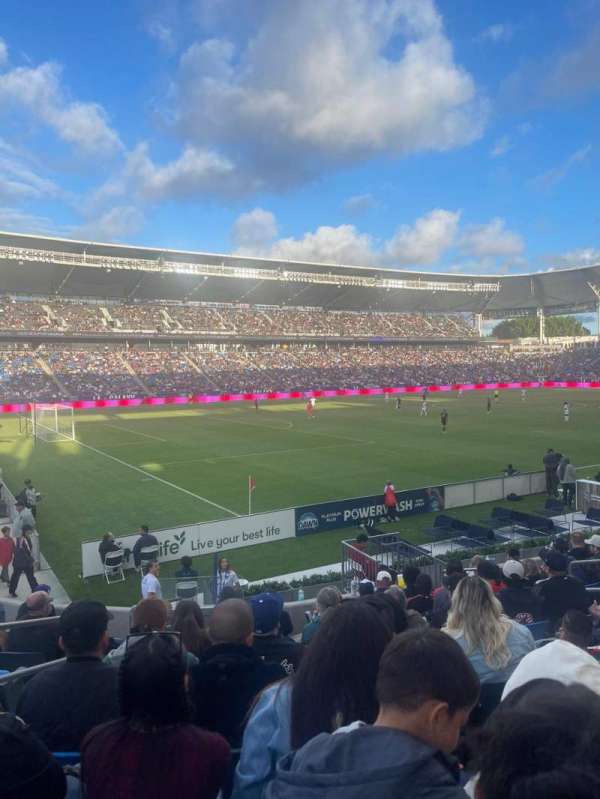 Dignity Health Sports Park, section: 116, row: L, seat: 9