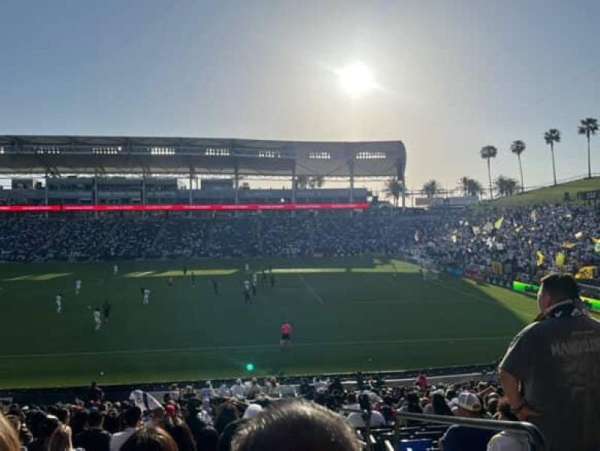 Dignity Health Sports Park, section: 130, row: V, seat: 2