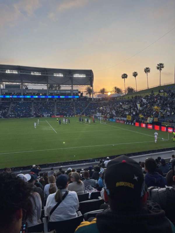 Dignity Health Sports Park, section: 129, row: N, seat: 25