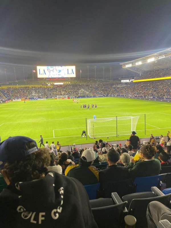 Dignity Health Sports Park, section: 101, row: T, seat: 20