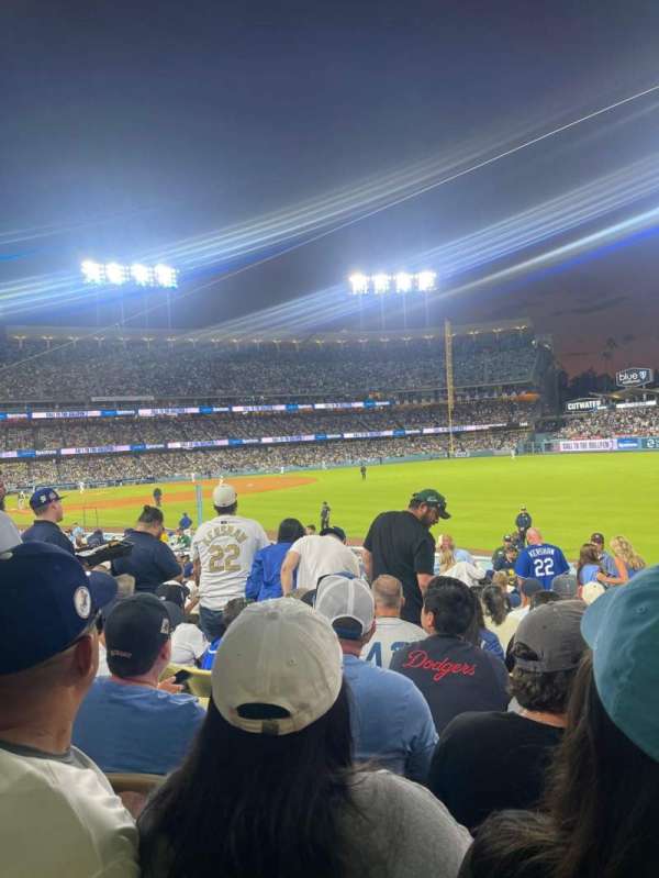 Dodger Stadium, section: 46FD, row: R, seat: 8