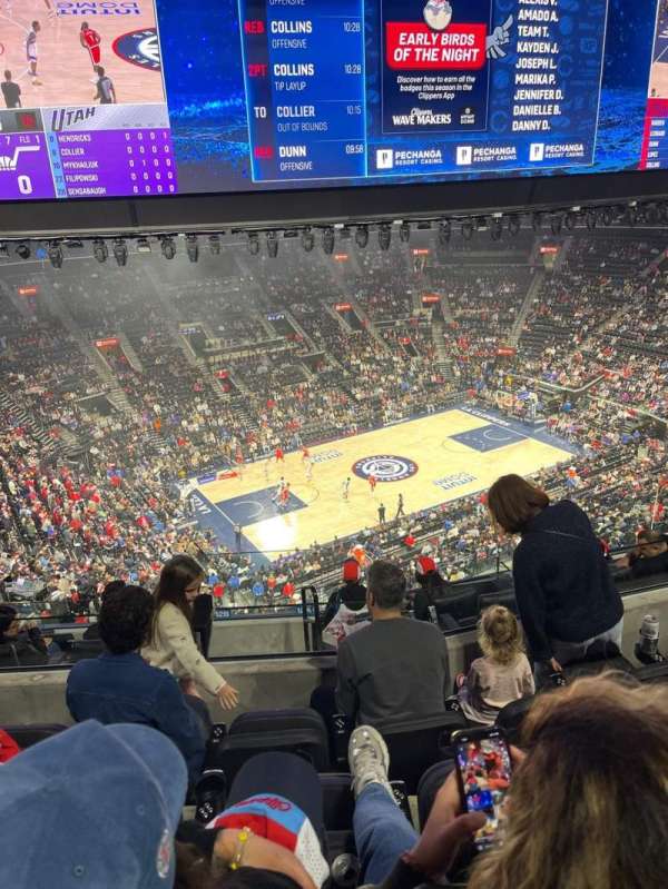 Intuit Dome, section: Terrace 12, row: 4, seat: 8