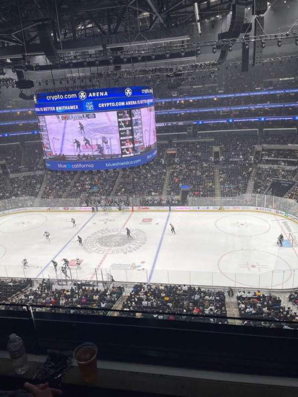 Crypto.com Arena, section: 317, row: 2, seat: 1