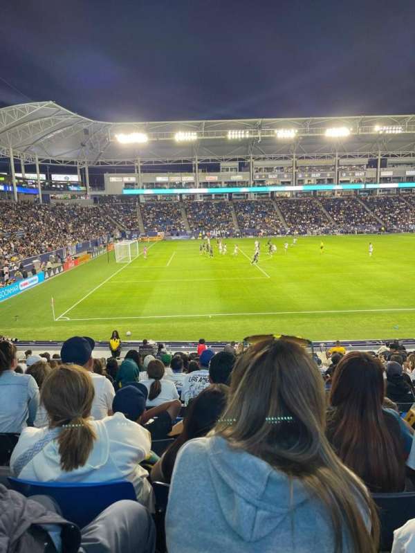 Dignity Health Sports Park, section: 135, row: S, seat: 19