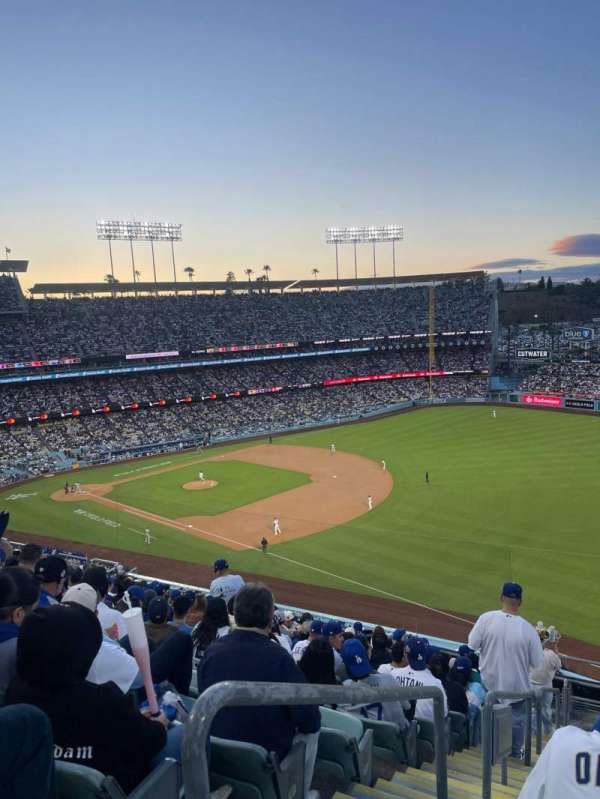 Dodger Stadium, section: 40RS, row: N, seat: 1