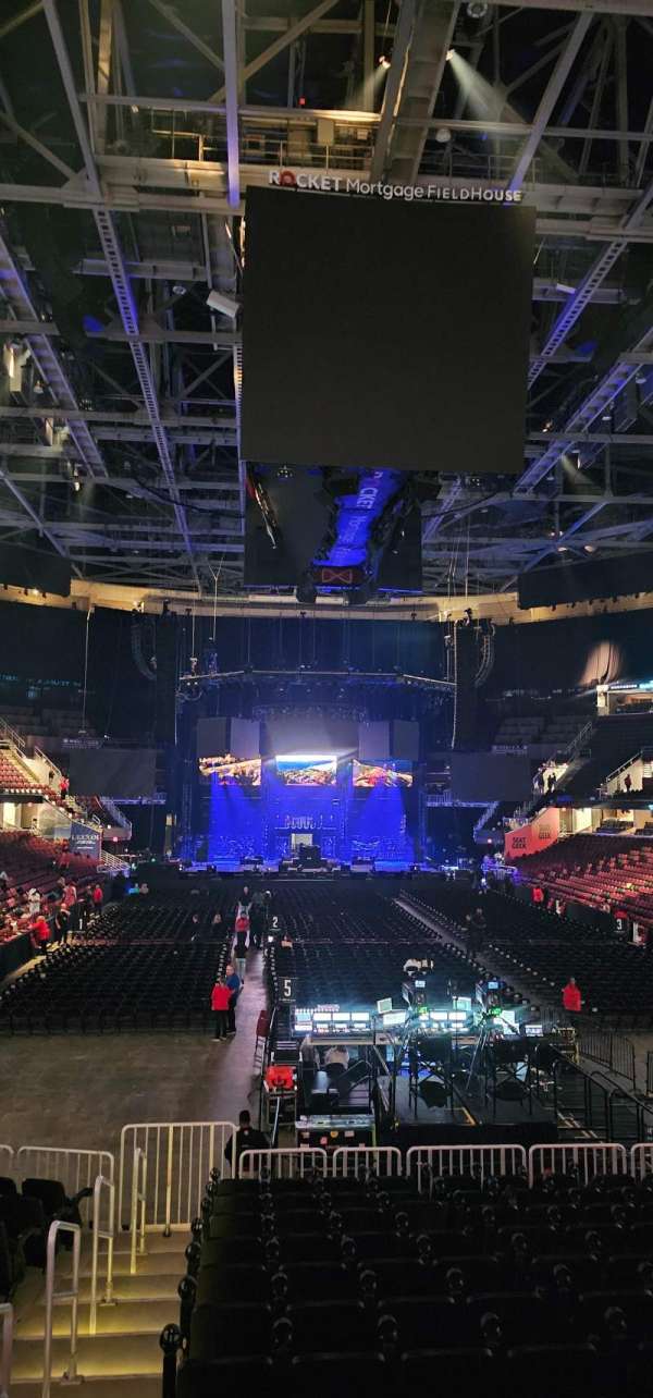 Rocket Arena, section: 101, row: 13, seat: 17
