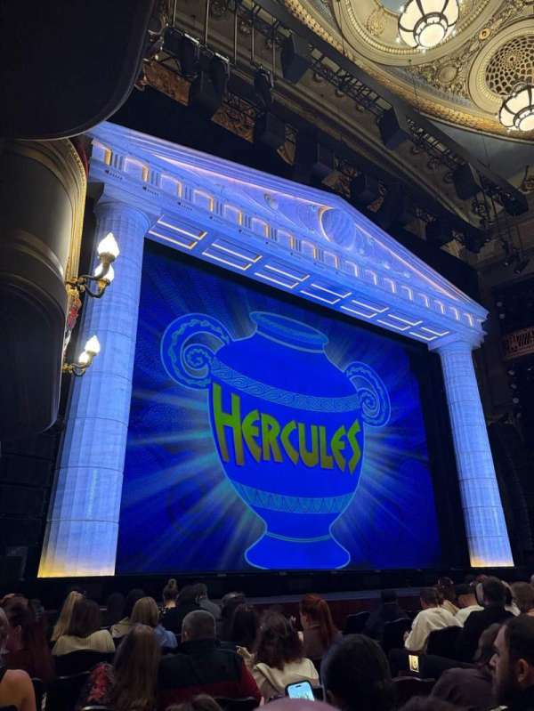 Theatre Royal Drury Lane, section: Stalls, row: J, seat: 40
