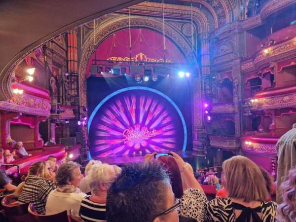 Leeds Grand Theatre, section: Dress Circle, row: D, seat: 22