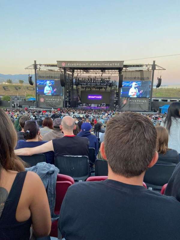 FivePoint Amphitheater, section: Terrace 303, row: 21, seat: 27