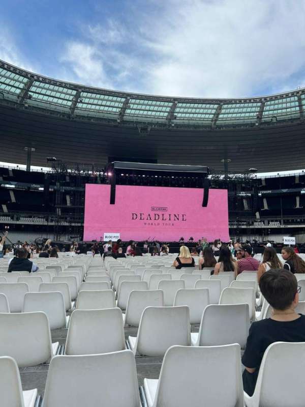 Stade de France, section: P23, row: 26, seat: 10
