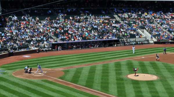Citi Field, section: 309, row: 1, seat: 12