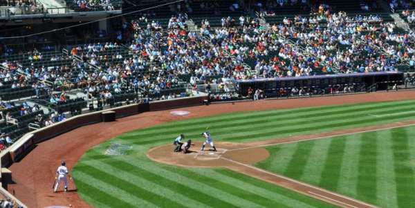 Citi Field, section: 309, row: 1, seat: 12
