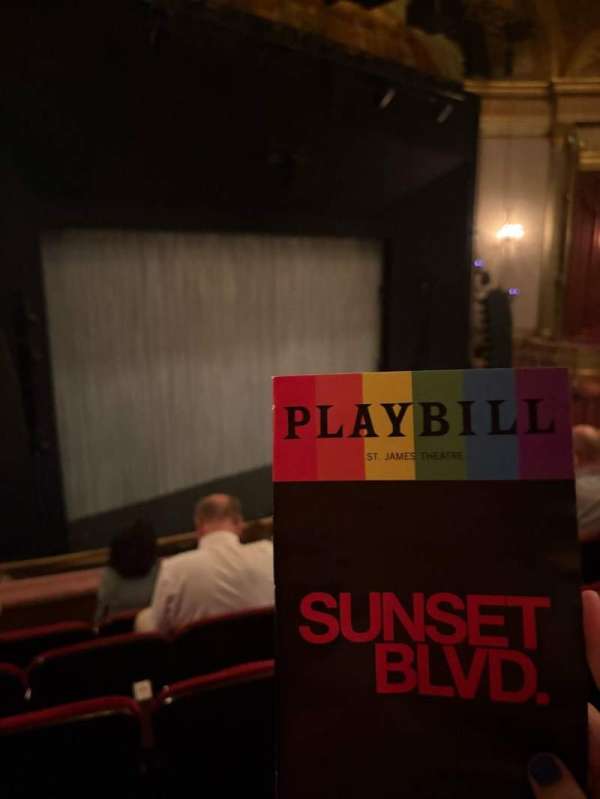 St. James Theatre, section: Mezzanine L, row: E, seat: 21 & 23