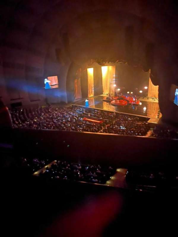 Radio City Music Hall, section: 3rd Mezzanine 1, row: 1, seat: 1