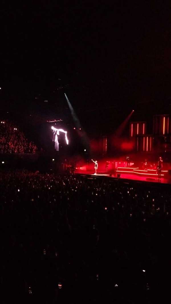 Ziggo Dome, section: 103, row: 1, seat: 70