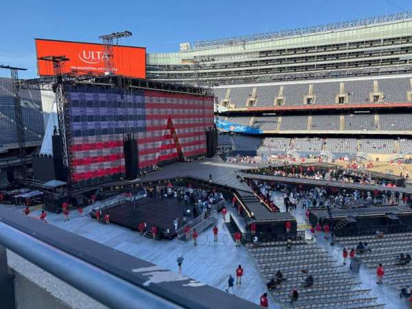 Soldier Field, section: 339, row: 1, seat: 5