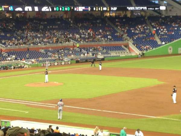 LoanDepot Park, section: 6, row: 18, seat: 4