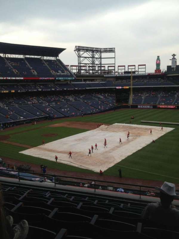 Turner Field, section: 319, row: 7, seat: 109