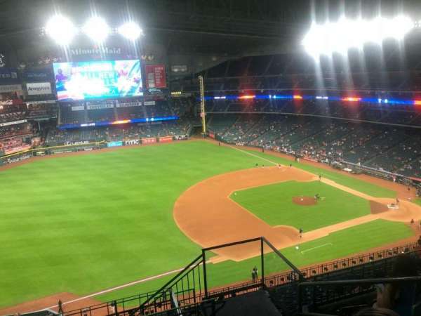 Daikin Park, section: 409, row: 5, seat: 22