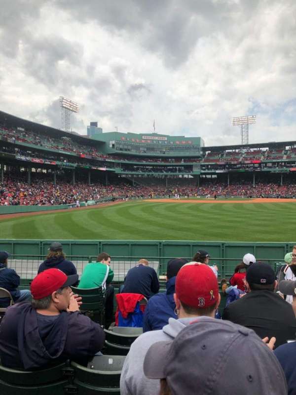 Fenway Park, section: Bleacher 42, row: 7, seat: 16
