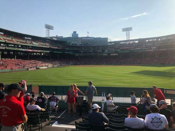 Fenway Park, section: Bleacher 40, row: 11, seat: 8