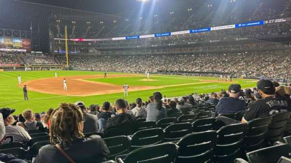 Rate Field, section: 144, row: 18, seat: 8