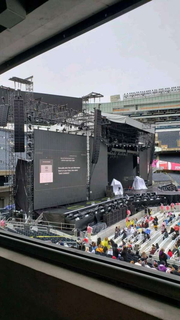 Soldier Field, section: 242, row: 1, seat: 18