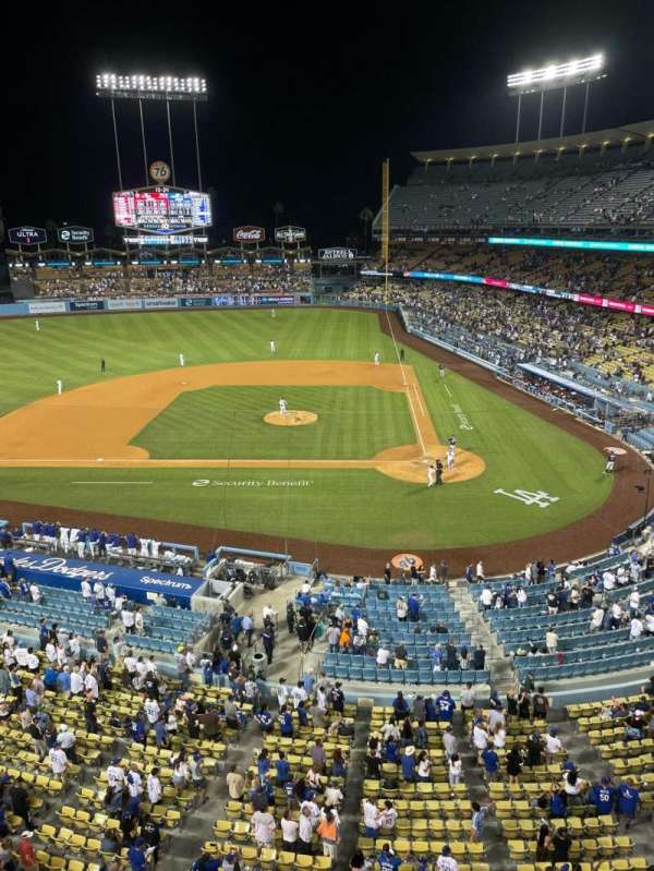Dodger Stadium, section: 9RS, row: A, seat: 19