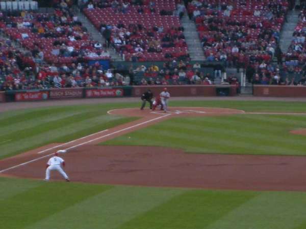 Busch Stadium, section: 109, row: 28, seat: 6