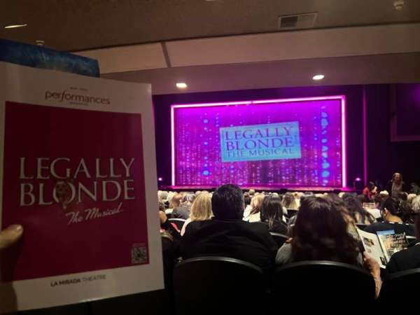 La Mirada Theatre for the Performing Arts, section: Orchestra, row: S, seat: 19