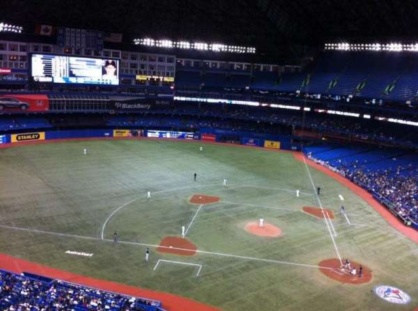 Rogers Centre, section: 529, row: 8, seat: 9
