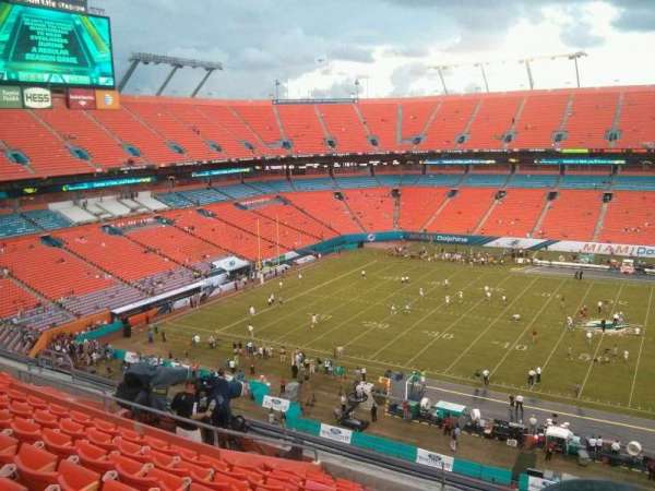 Hard Rock Stadium, section: Old 442, row: 10, seat: 1