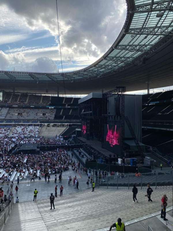 Stade de France, section: E14, row: 35, seat: 22