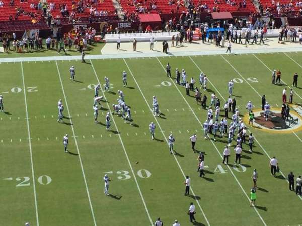 Northwest Stadium, section: 430, row: 1, seat: 4