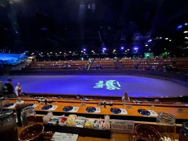 Dolly Parton's Stampede Dinner Attraction, section: D, row: 4