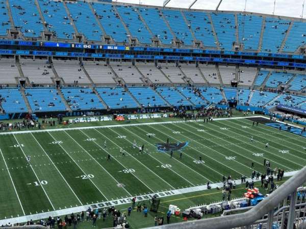 Bank of America Stadium, section: 519, row: 5, seat: 3