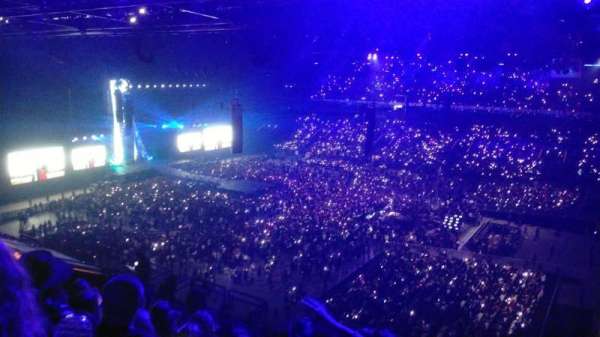 Paris La Défense Arena, section: 406, row: 56, seat: 38