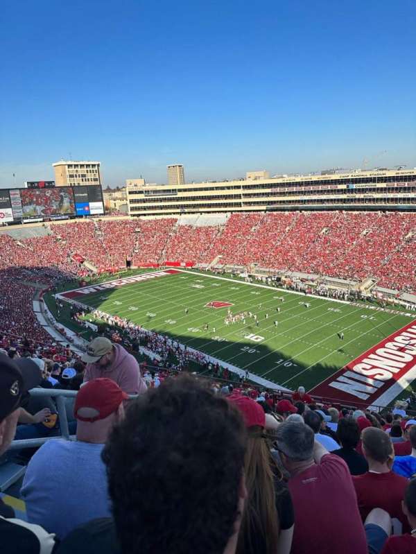 Camp Randall Stadium, section: AA, row: 32, seat: 18